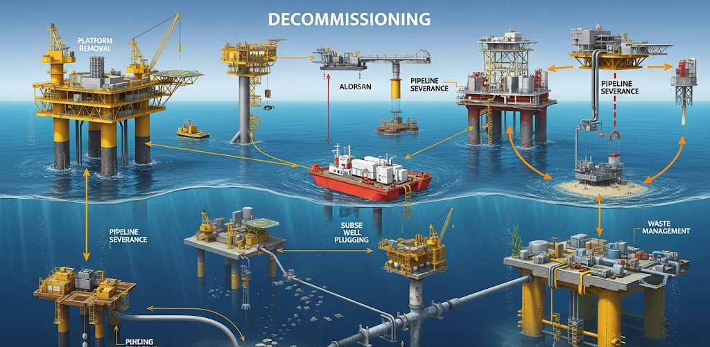 offshore decommissioning process