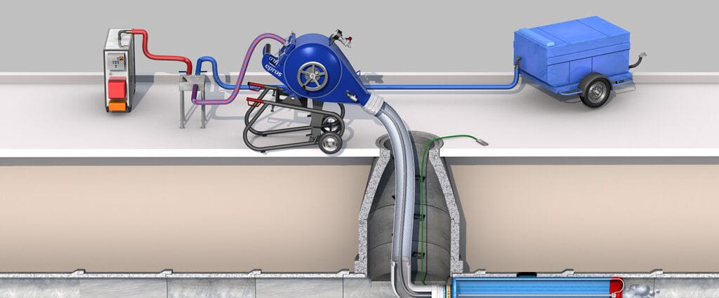 Image Credit by Trelleborg :- Cured-in-Place Pipe (CIPP) Lining